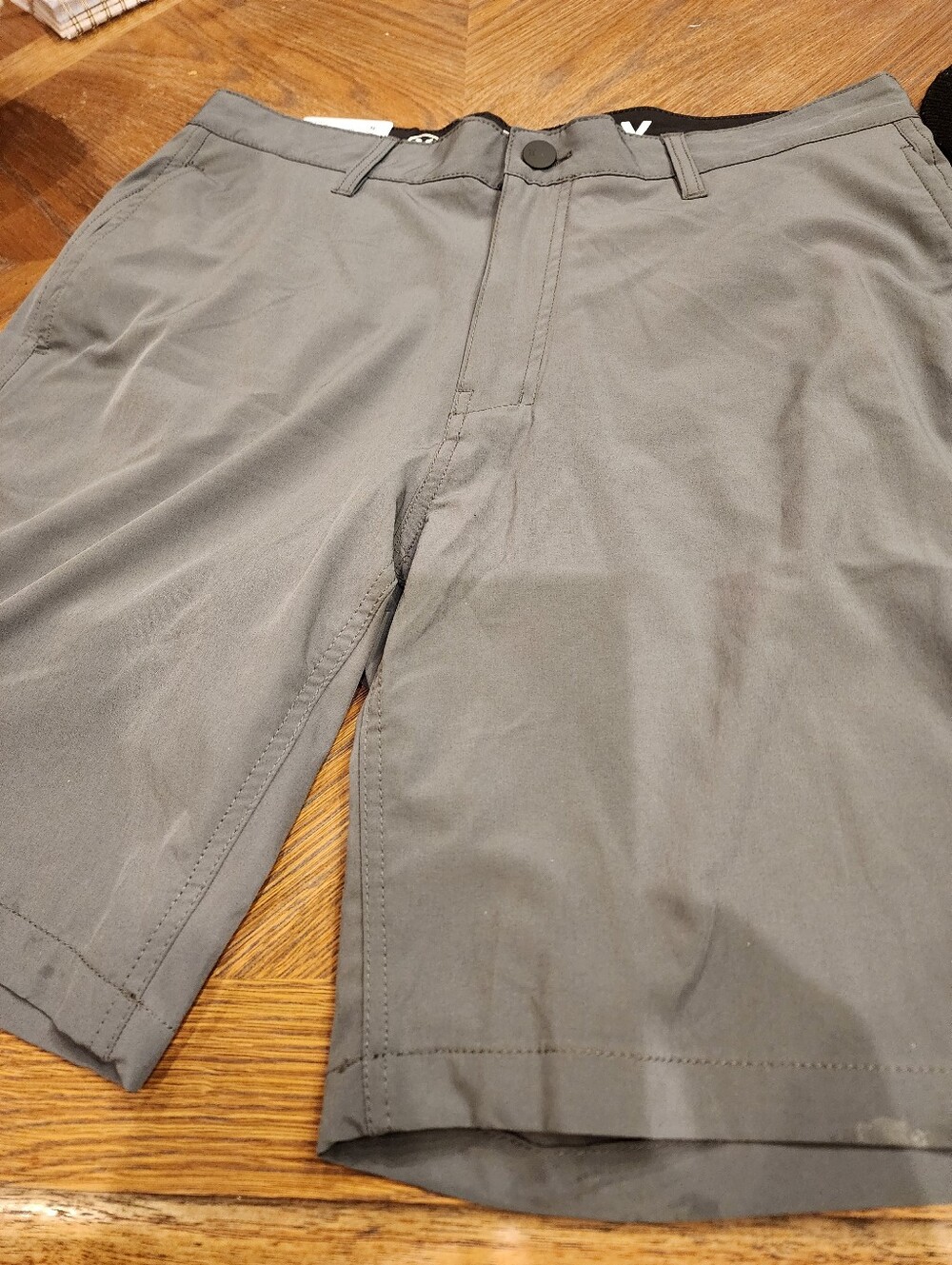 Mens Hurley All Day Hybrid Sz 34 Grey Nwt